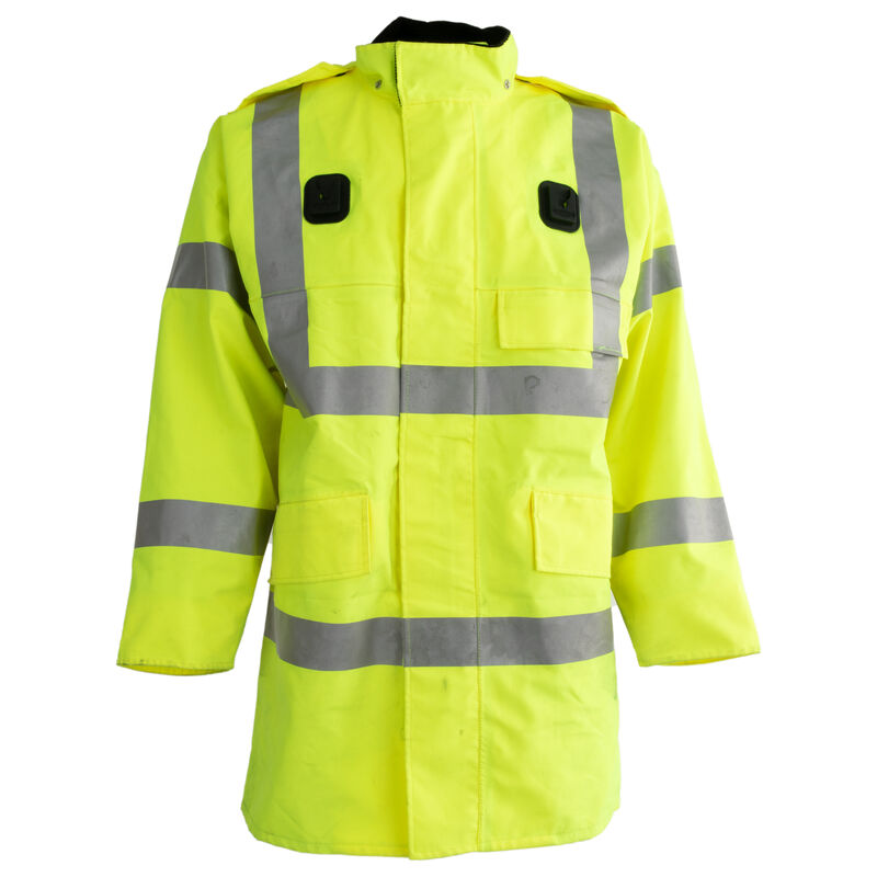 British Hi-Vis Police Rain Jacket | No Hood, , large image number 0